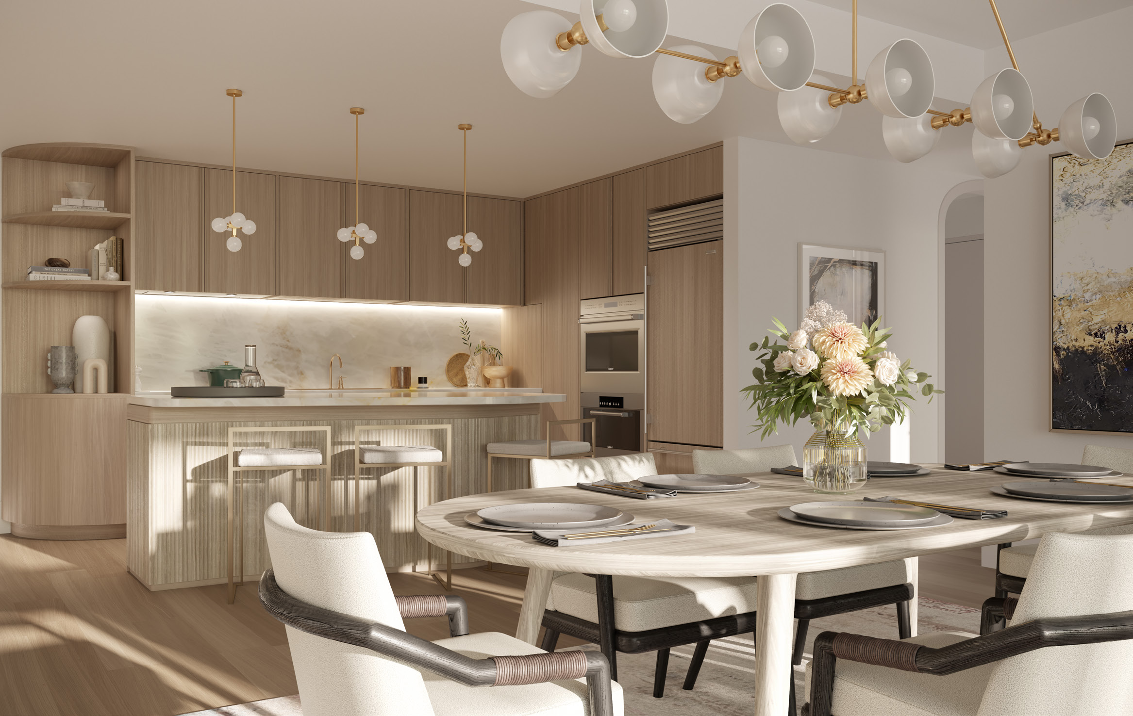 Residence 04 kitchen and dining